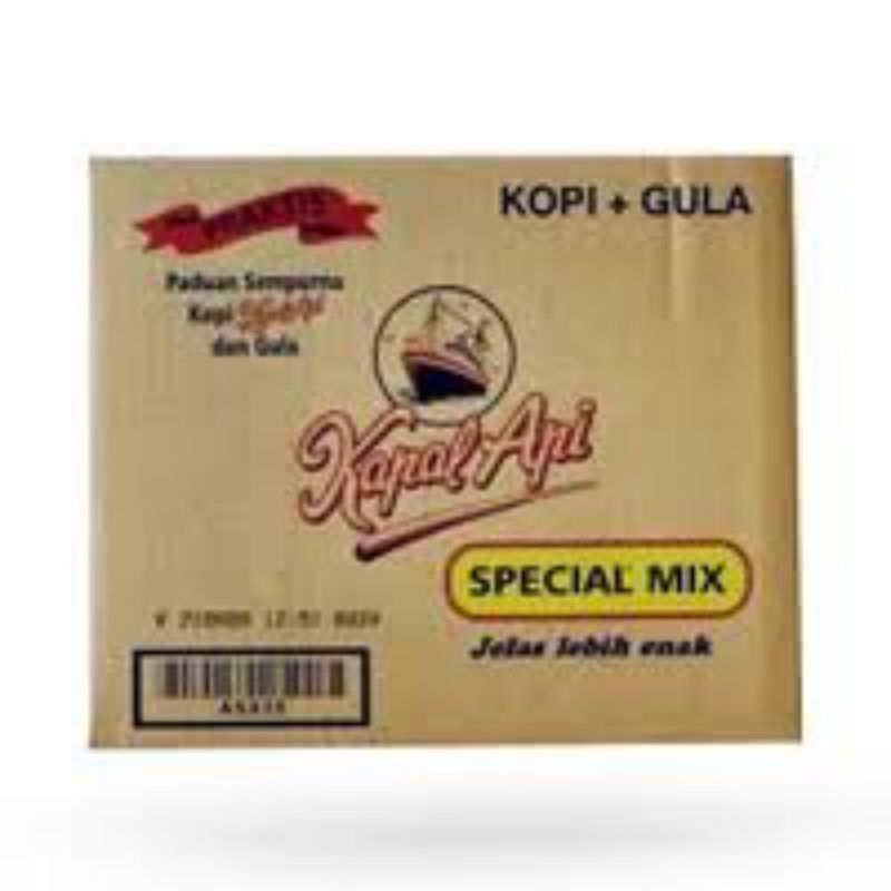 

Kopi Kapal Api Spesial Mix 1 Dus / 12 renceng
