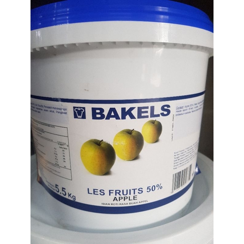 

Bakels Les Fruit 50% Apple Filling 250g