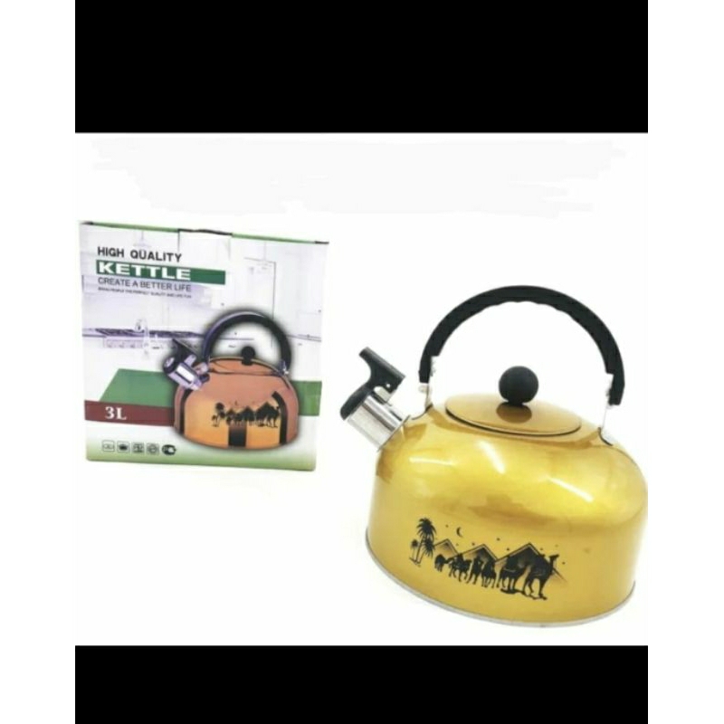 Teko Arab 3 L / Teko Bunyi Air Panas 3 L / Teko Air Panas / Toko Pemanas Air
