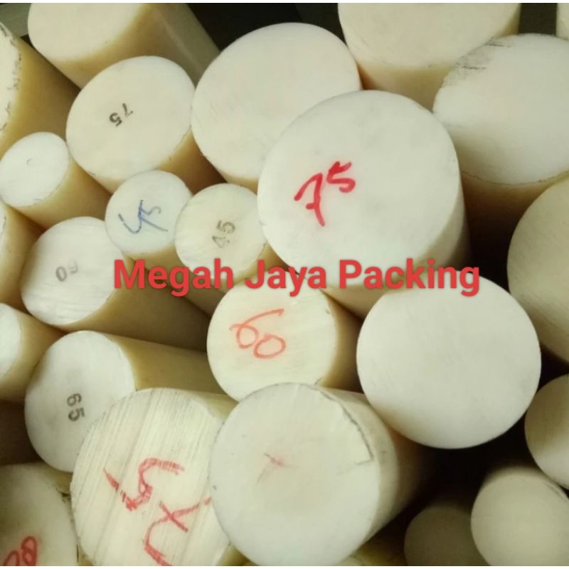 Cast Nylon Rod 75mm x 50cm / Cast Nylon Batangan