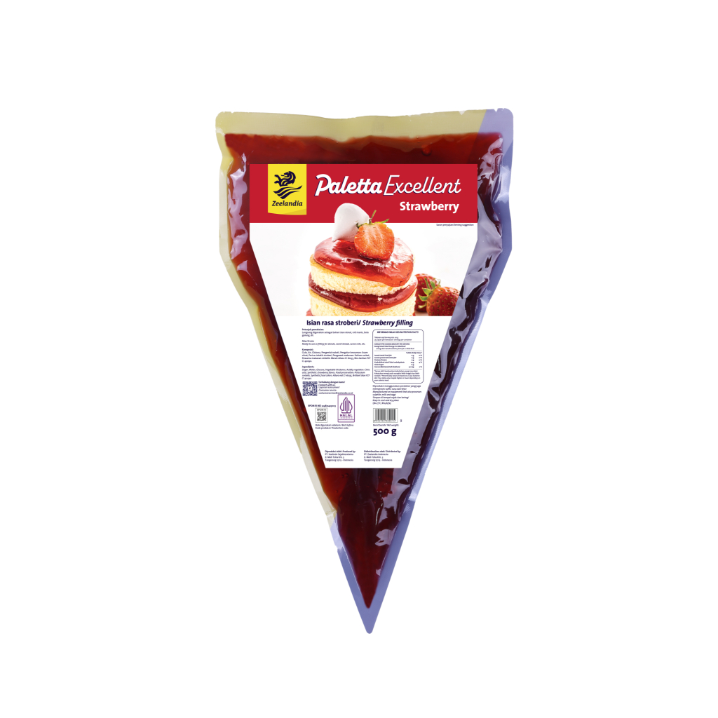 

Zeelandia Paletta Excellent Strawberry KEMASAN 500 GRAM