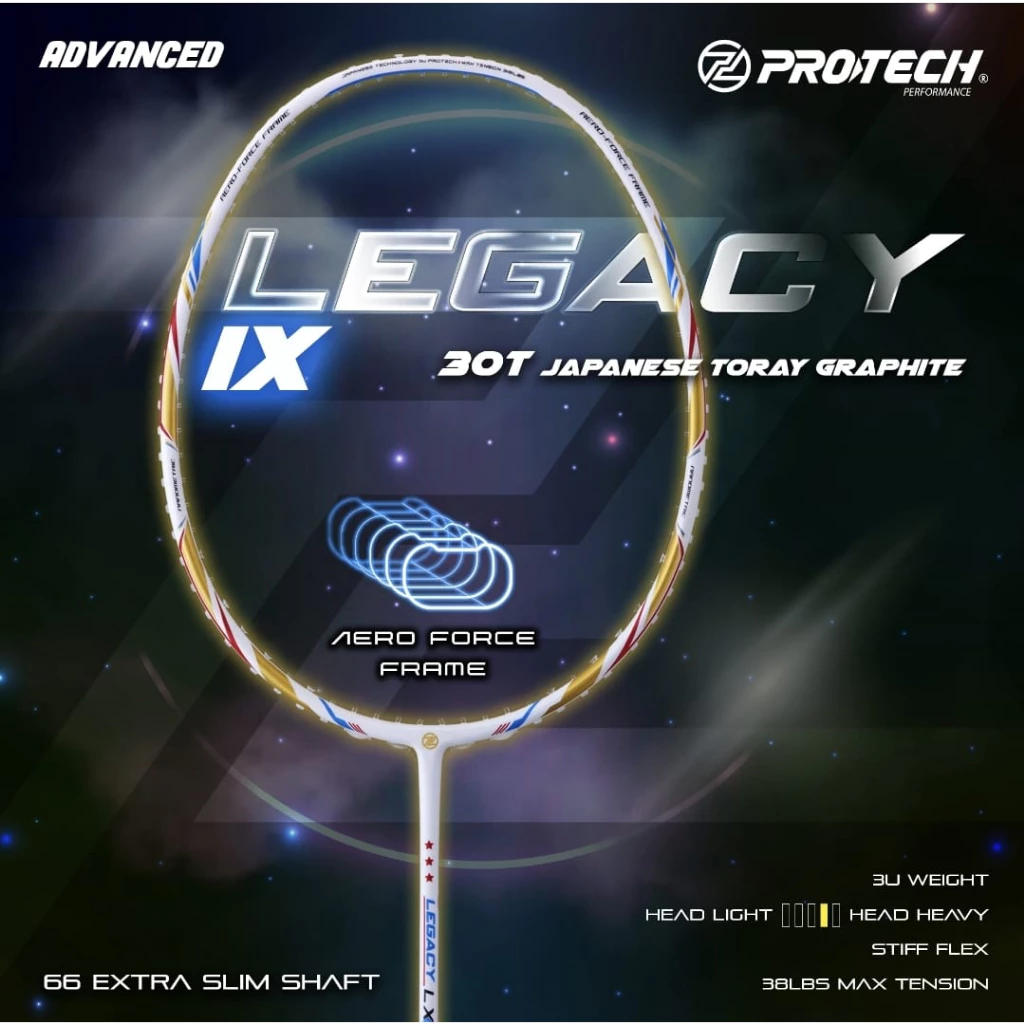 Raket Badminton Protech Legacy IX