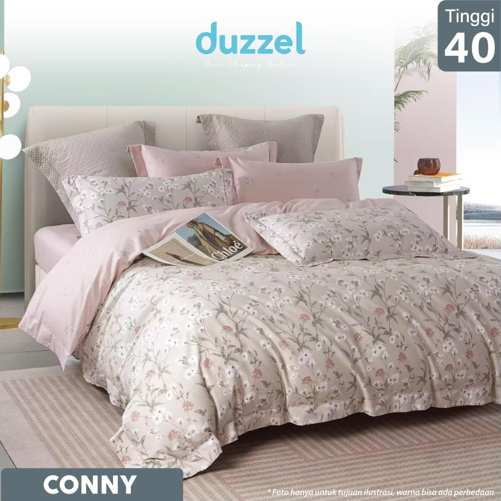 Duzzel Siganture Katun Jepang Bedcover Motif Aesthetic Minimalis 260x240 Comforter Print Series