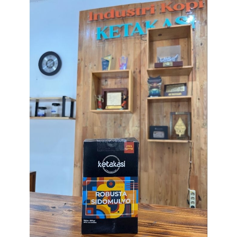

Kopi Robusta Premium kemasan 250gram, Asli Sidomulyo