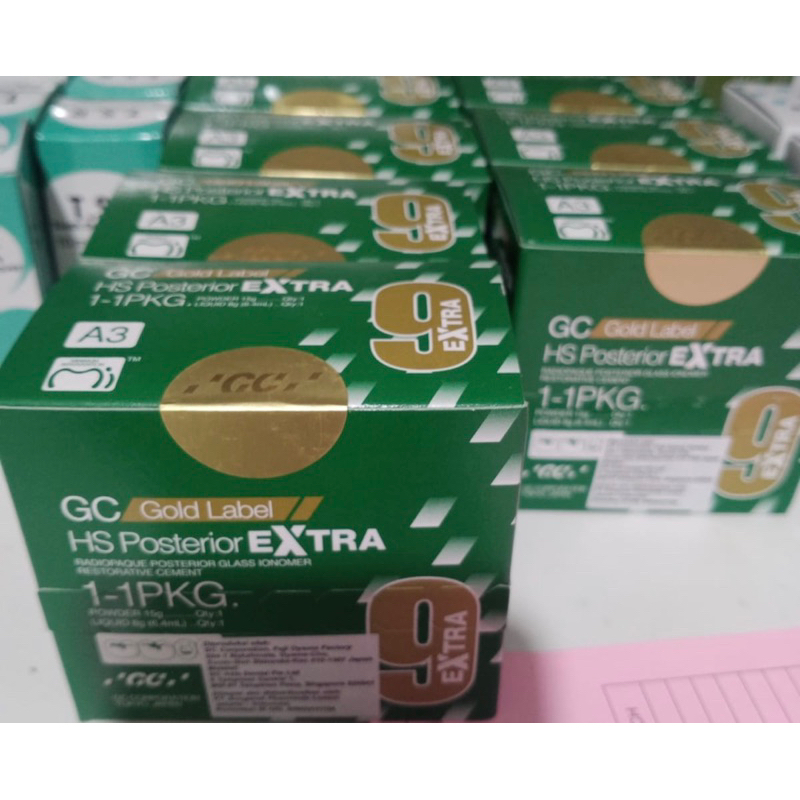 GIC Fuji 9 mini pack GIC fuji 9 big pack fuji IX extra GC big gold label glass ionomer