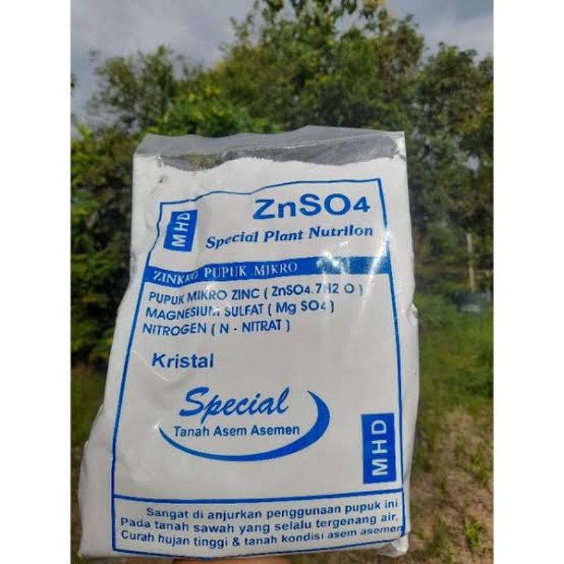 Zinc Sulfat (zn) Hara untuk Nutrisi Tanaman
