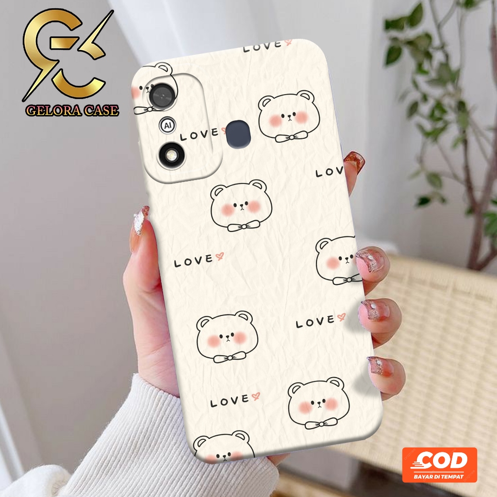 Softcase ITEL A27 4G - Geloracase - Casing ITEL A27 4G  - Motif case Cartoon - ITEL - Softcase ITEL 