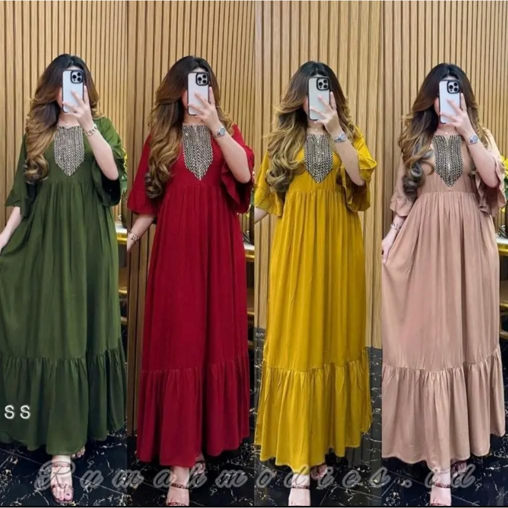 Gamis Ameera Dress Rayon Twill Premium