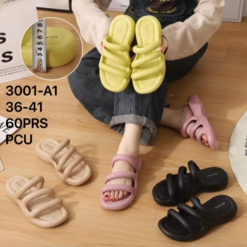 Sandal balance karet selop