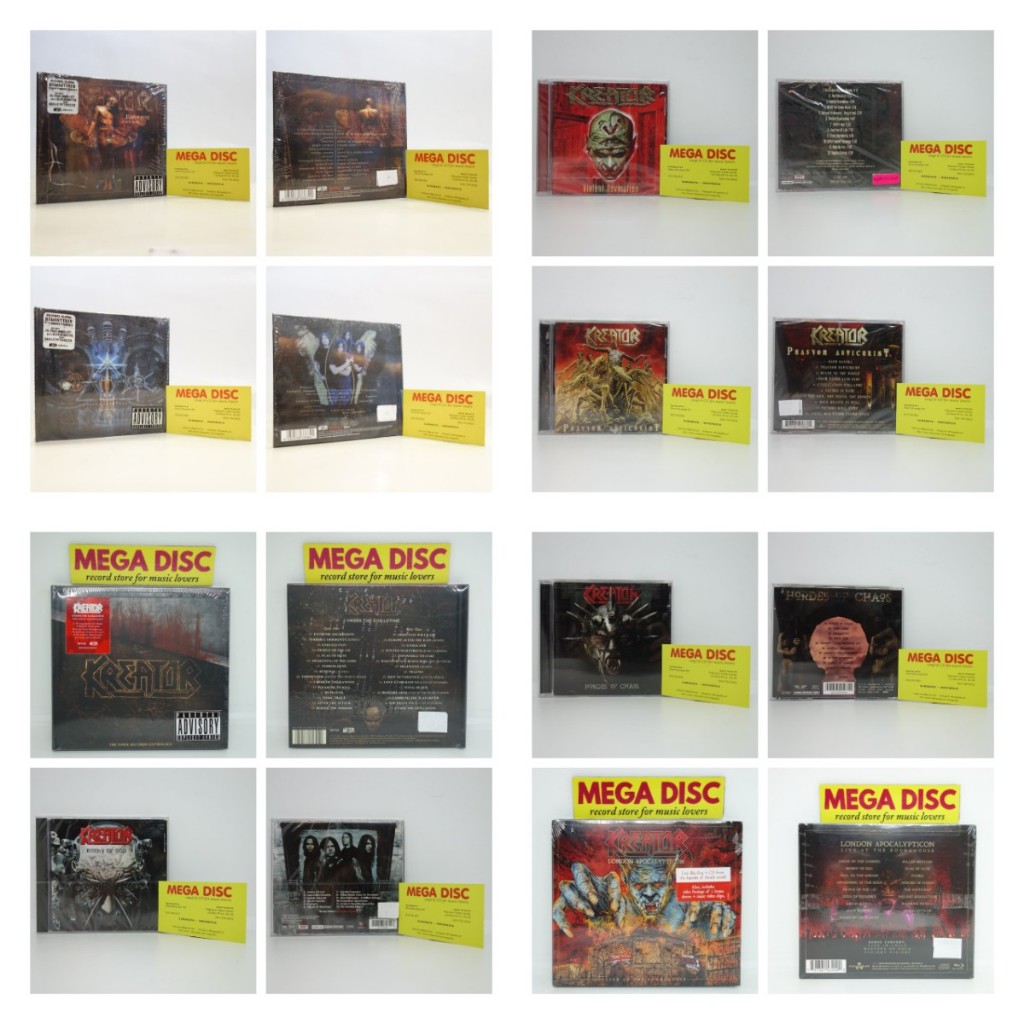 CD Kreator Album - Cek Varian / Barcode Audio Music Metal