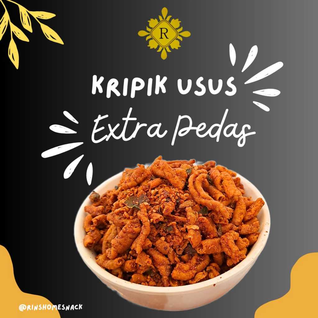 

BUNDLING PROMO MERIAH USUS AYAM ORIGINAL 150R DAN USUS PEDAS 150GR !!!