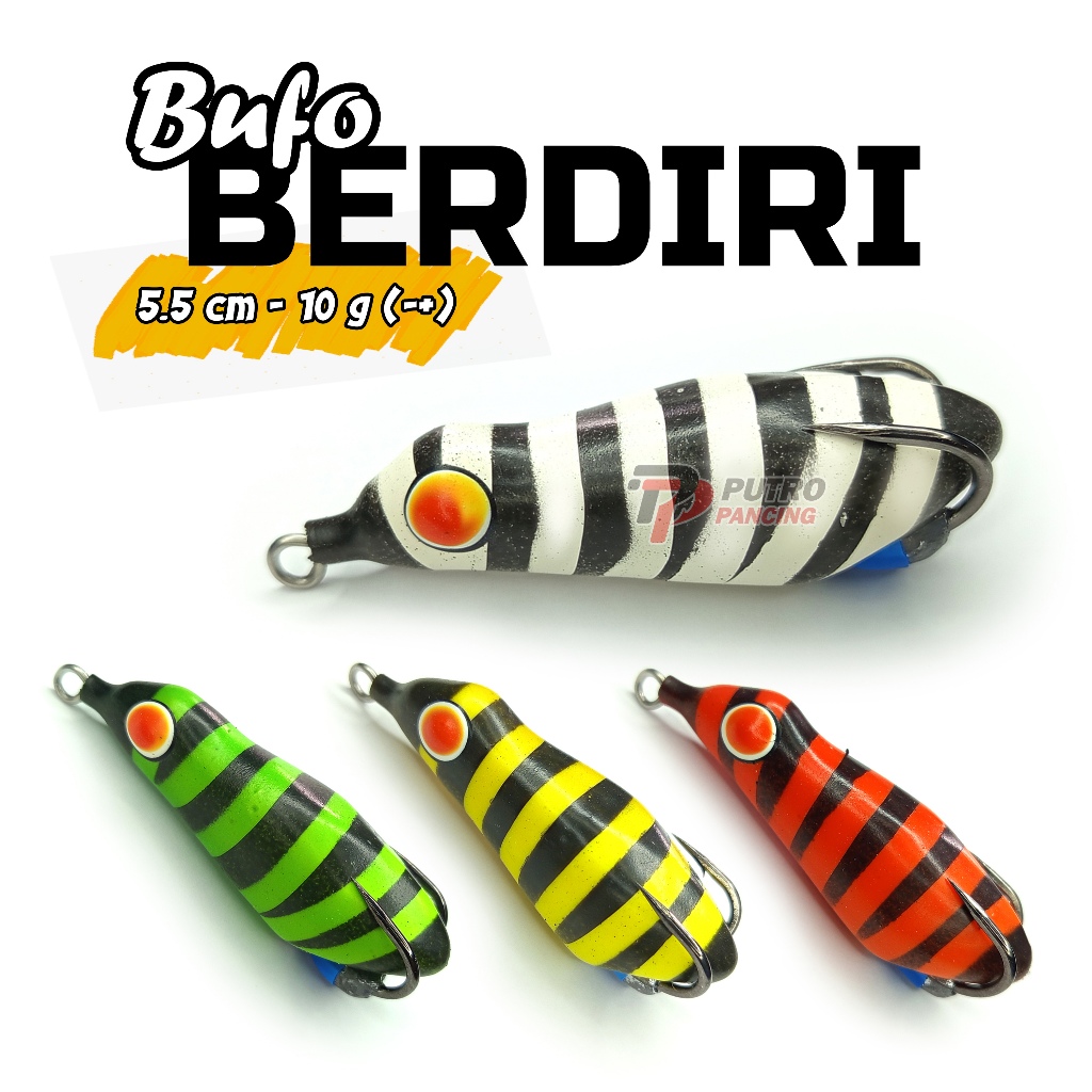 Lure Bufo BERDIRI Soft Frog softfrog