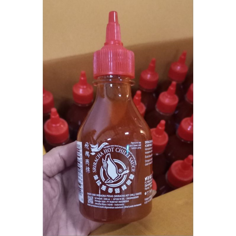 

Flying Goose Super hot chilli Sauce 200ml - Sauce cabe superhot Vegan