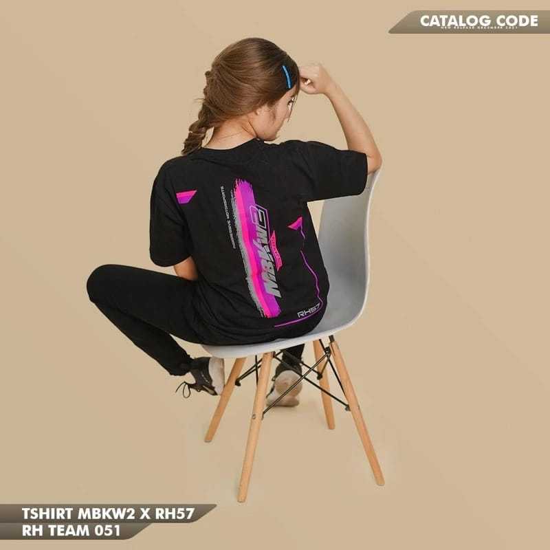 Kaos TSHIRT MBKW2 X RH57 RH TEAM 051 Pria dan Wanita