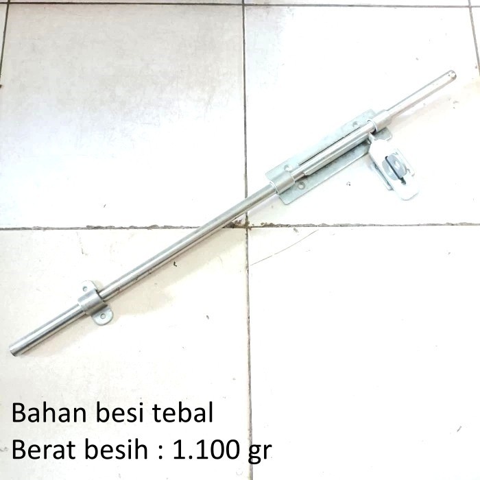 Slot Pintu Henderson Panjang 60 cm - Grendel Selot Pintu Besi 60cm