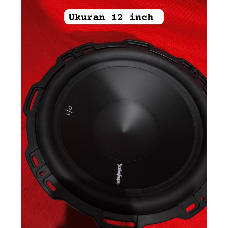 Subwoofer Rockford P1 12 inch Single 4 Ohm Subwoofer Rockford P1 12 inch Original