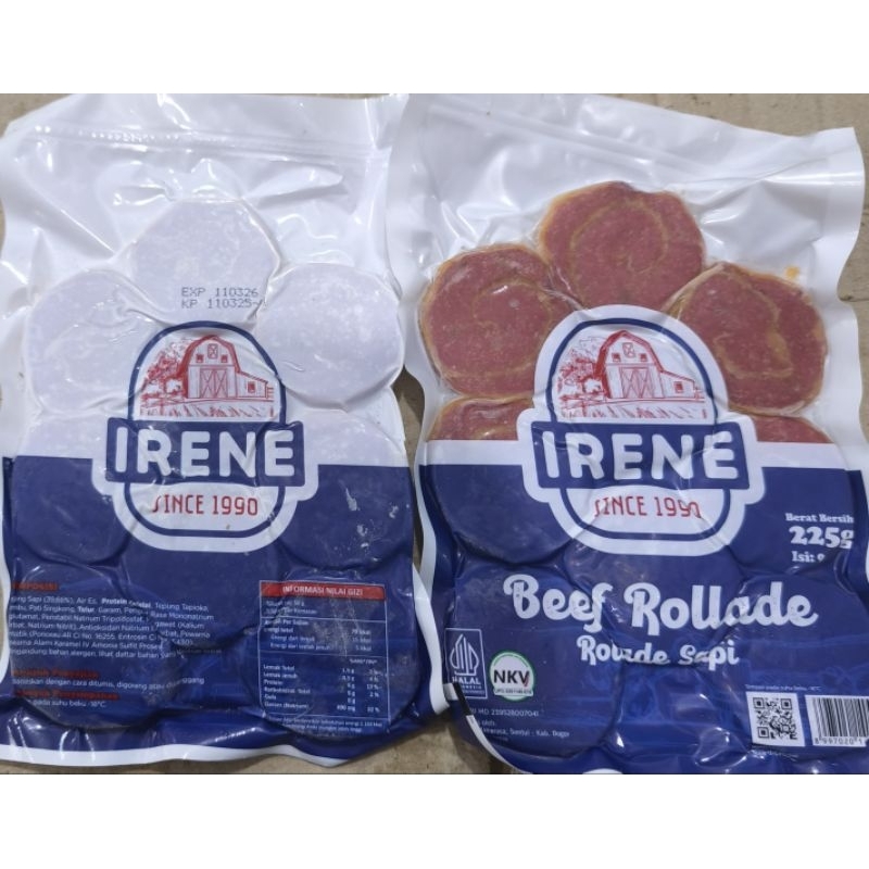 

Rolade irene isi 9 225gr