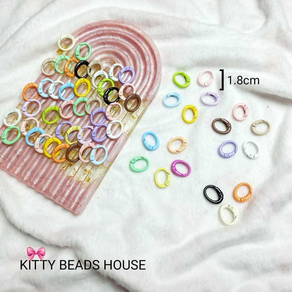 ACC Gantungan Ring Oval Solid