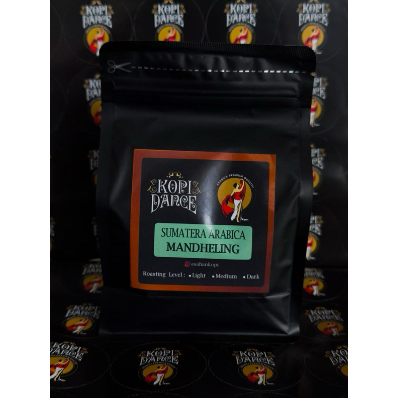 

Kopi Dance-kopi bubuk arabica mandheling 250g