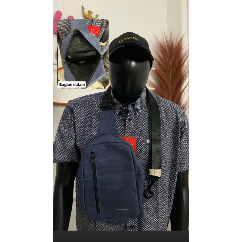 Hush puppies chest bag 50024