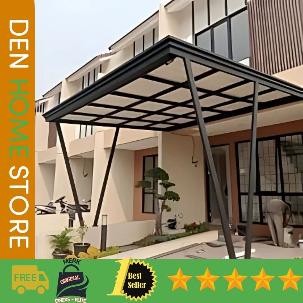 Kanopi Baja Ringan Atap Alderon RS : Terbaik untuk Teras Rumah