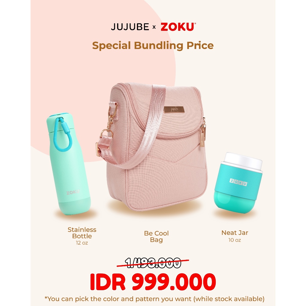 [HOT DEALS] Jujube Be Cool X Zoku Stainless Steel & Neat Jar