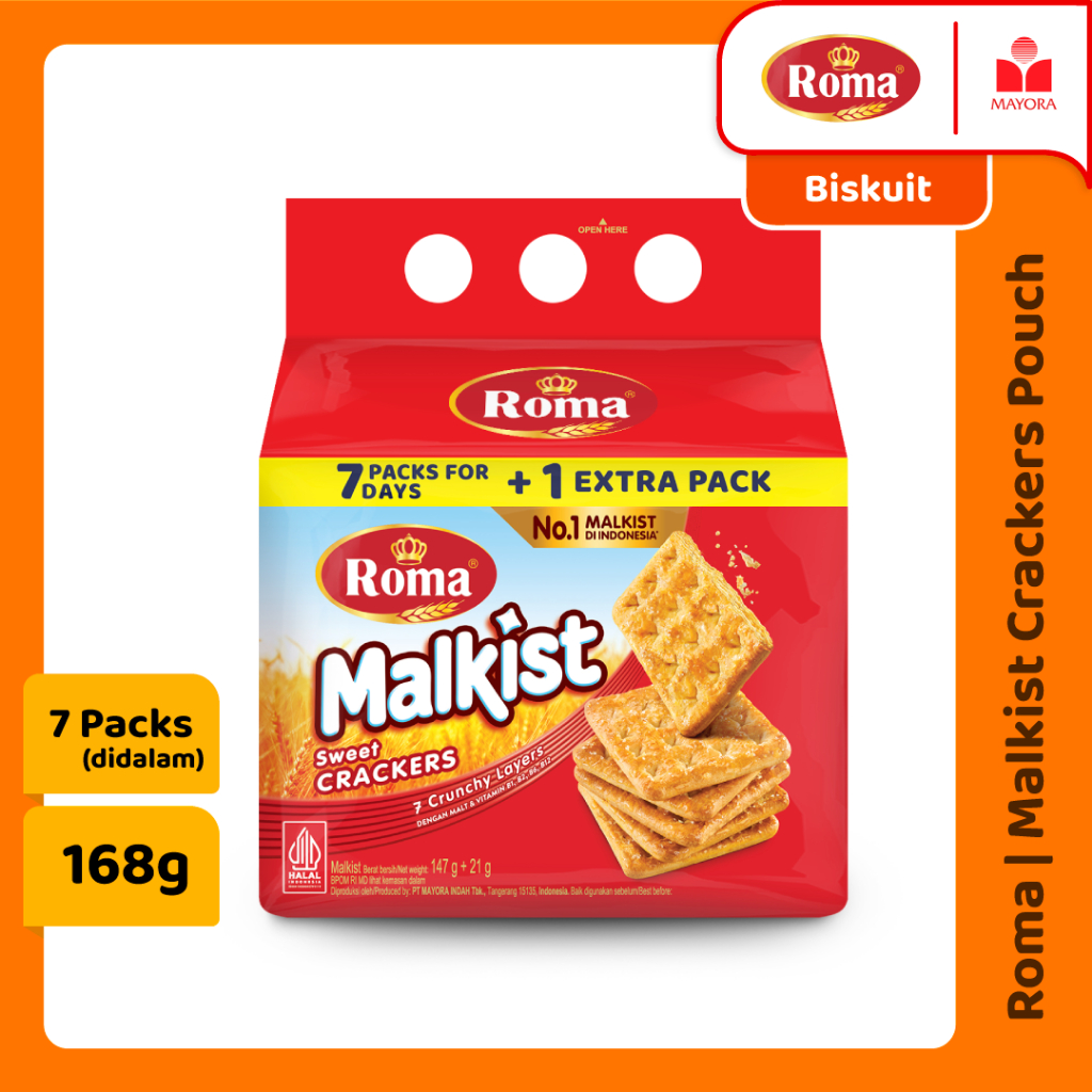 

Roma Malkist Crackers Pouch