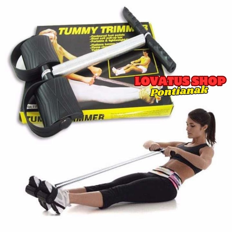 SUPER TUMMY TRIMMER / ALAT PENGECIL PERUT / PENGENCANG/ OLAH RAGA