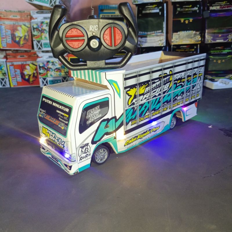 miniatur truk remot control