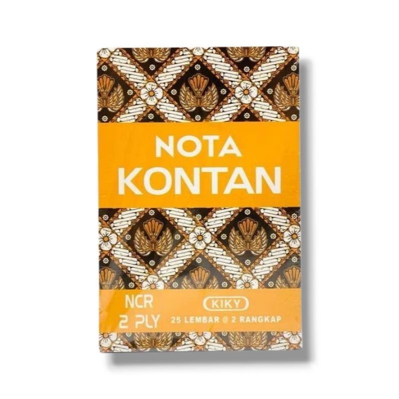 

Nota Kontan 2 Ply KIKY (1 Pack) - isi 10 Buku Nota
