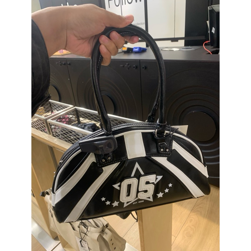 jastip bershka New bag kotak koper model croco bestseller free paperbag |jastip_titipoutfit