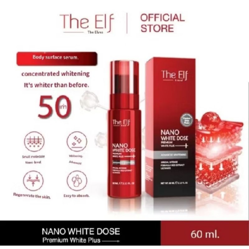 The Elf Nano White Dose Premium White Plus Advanced Whitening 60 ml