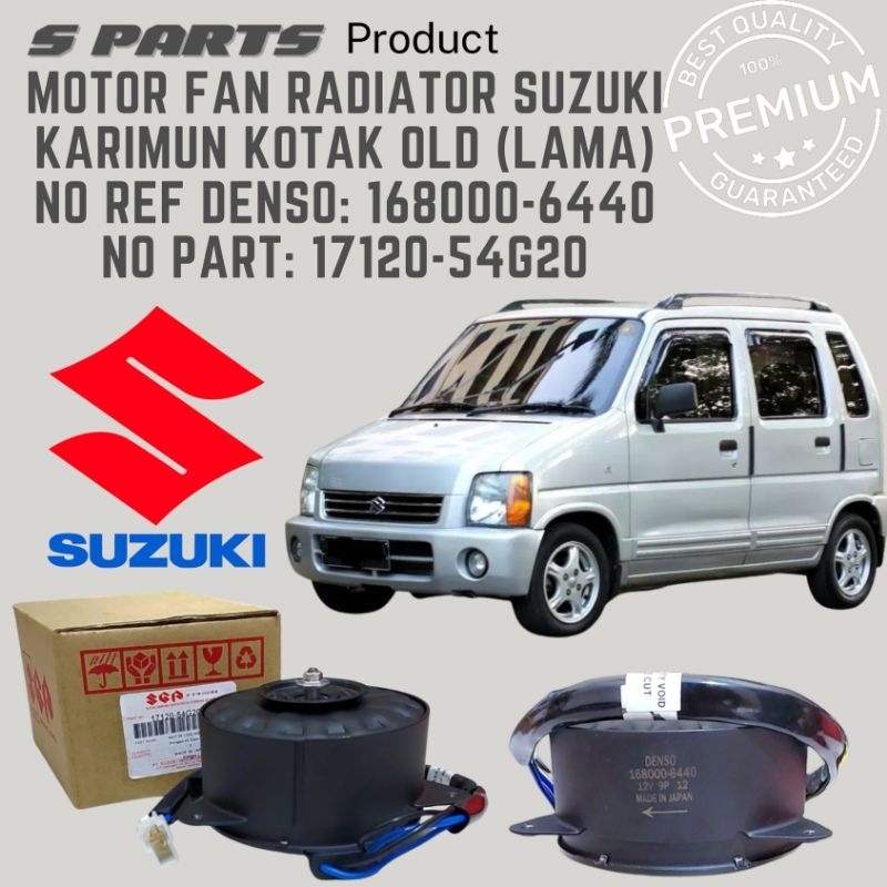 Motor Fan Radiator SUZUKI Karimun Kotak Old