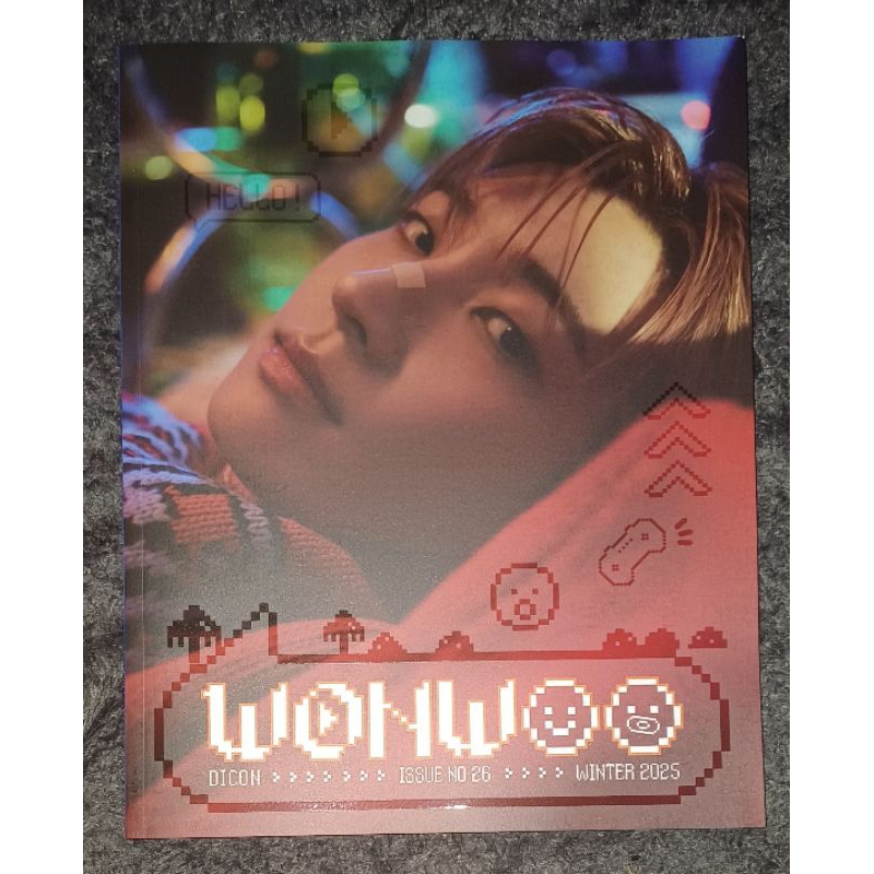 [READY STOCK] DICON MAGAZINE  WONWOO MINGYU SEVENTEEN Type A (MAGZ ONLY)
