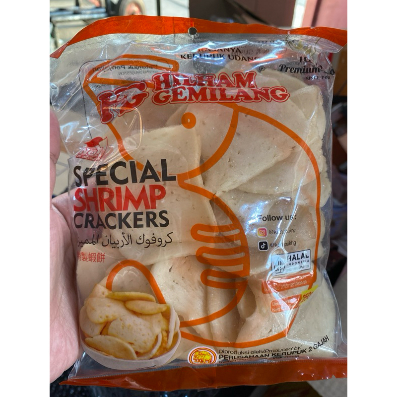 

Kerupuk udang HG khas indramayu