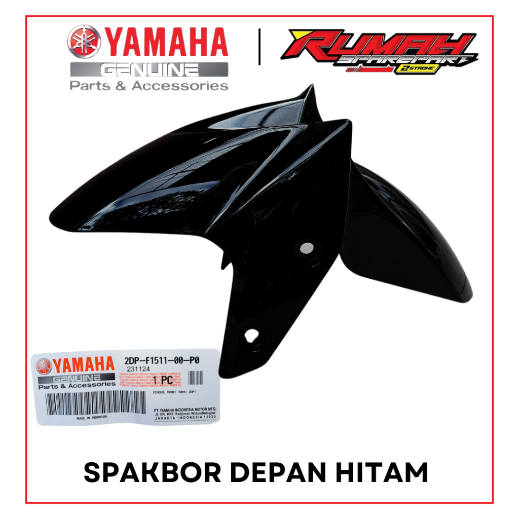 SPAKBOR DEPAN HITAM 2DP F1511 00 P0 / PUTIH 2DP F1511 00 P1 ORIGINAL YAMAHA