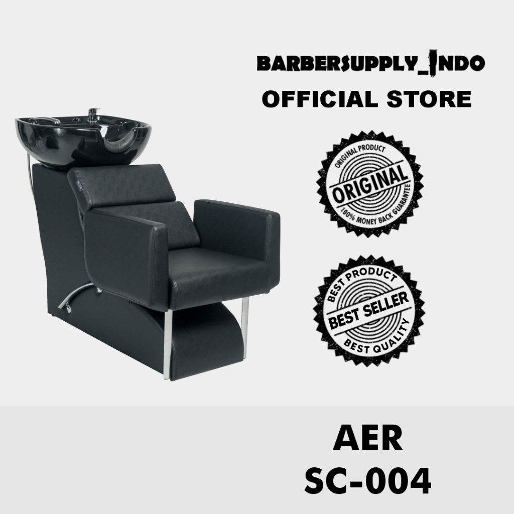 KURSI KERAMAS WASHBAK KERAMIK HITAM AER SC004