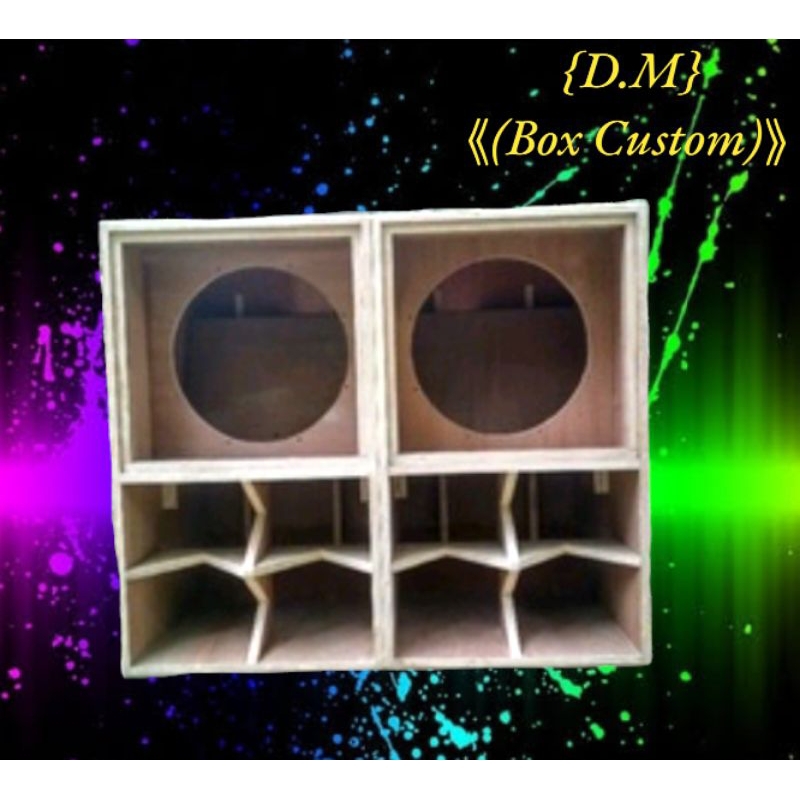 Sepasang Box speaker 12 inch single CBS