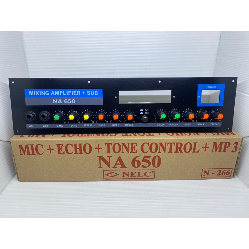 Kit Tone Control speaker aktif mixing musik NELC NA650 NA 650 music mixing active subwoofer mic plus