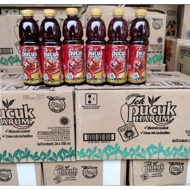

Minuman Teh Pucuk Harum Segar 350ml 1 dus isi 24 botol