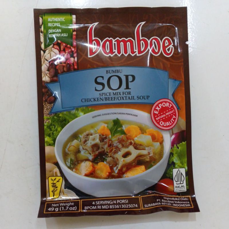 

Bamboe Bumbu Instan SOP 49g