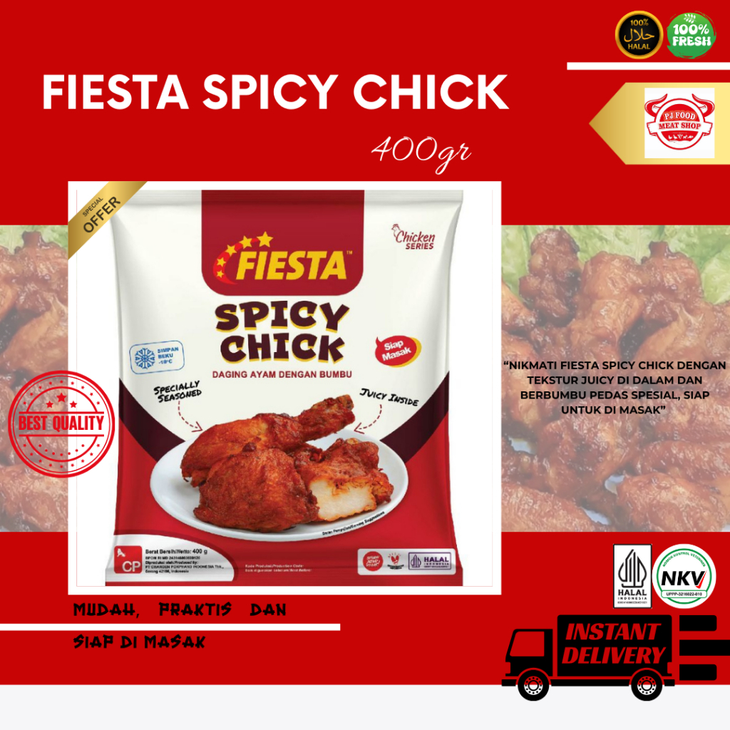 

Fiesta Spicy Chick 400g