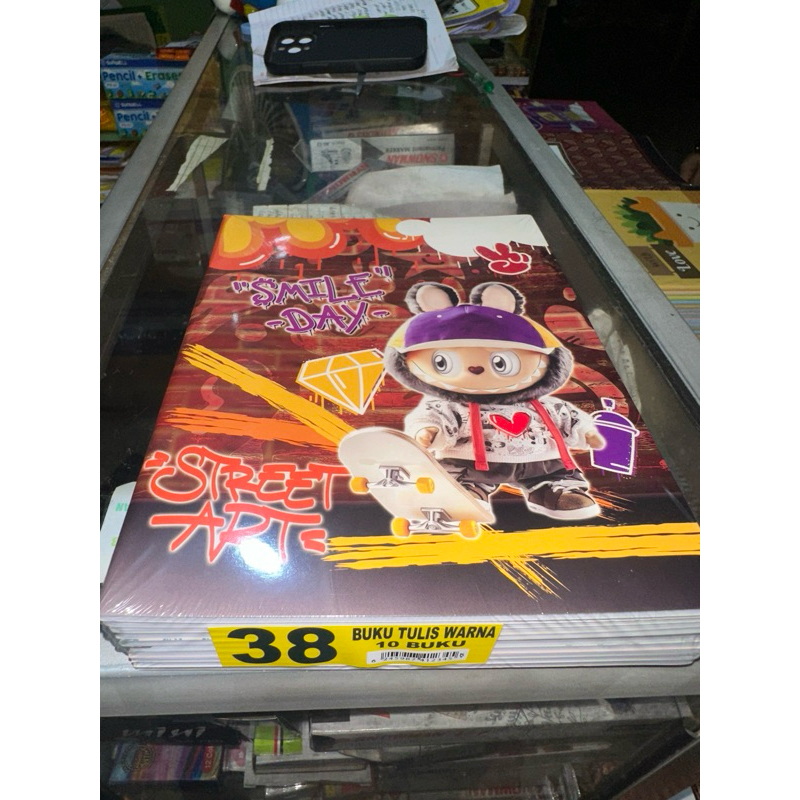 

BUKU TULIS LABUBU 38 LEMBAR