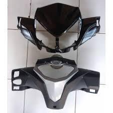Batok Set Depan Belakang Supra X 125 2014 FI Hitam