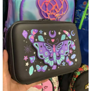 

SMIGGLE FLY HIGH PENSILCASE DOUBLE HARDCASE BUTTERFLY - TEMPAT PENSIL SMIGGLE
