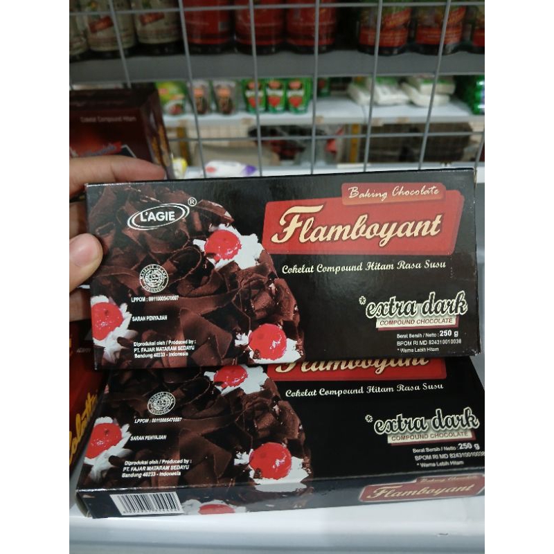 

Lagie Flamboyan Extra Dark Choco 250g
