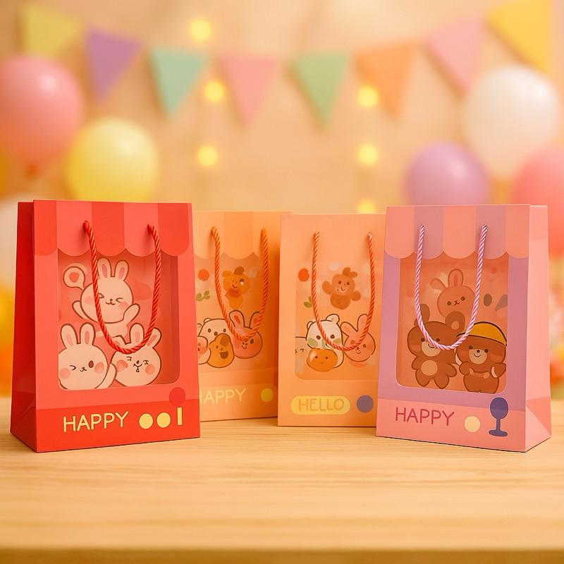 

Scoop Kantong Kertas / Paper Bag Kelinci 23x18x10cm 71301100