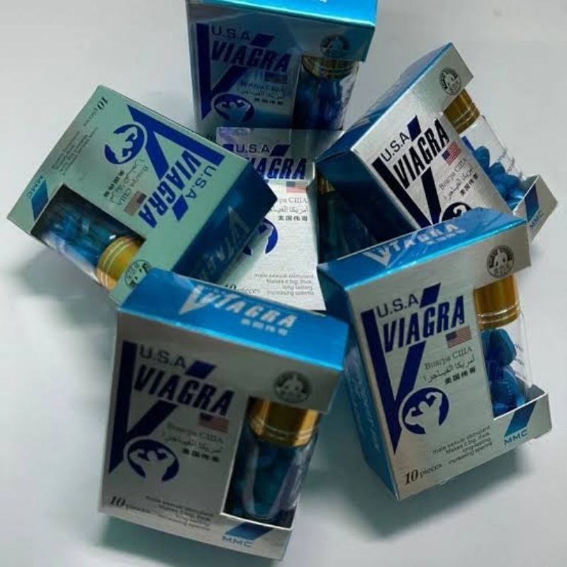VIGRA MMC - Asli Original isi 10 pill Asli Penambah Stamina Obat Herbal Pria Tahan Lama