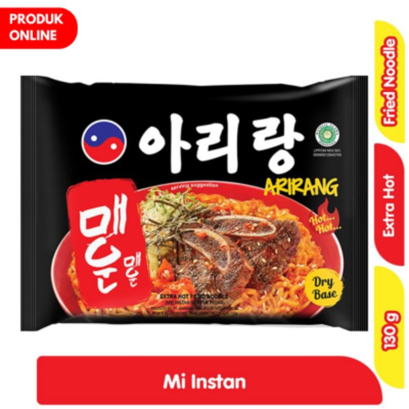 

Arirang Ekstra Pedas Mie Instan Goreng Pedas 130 g