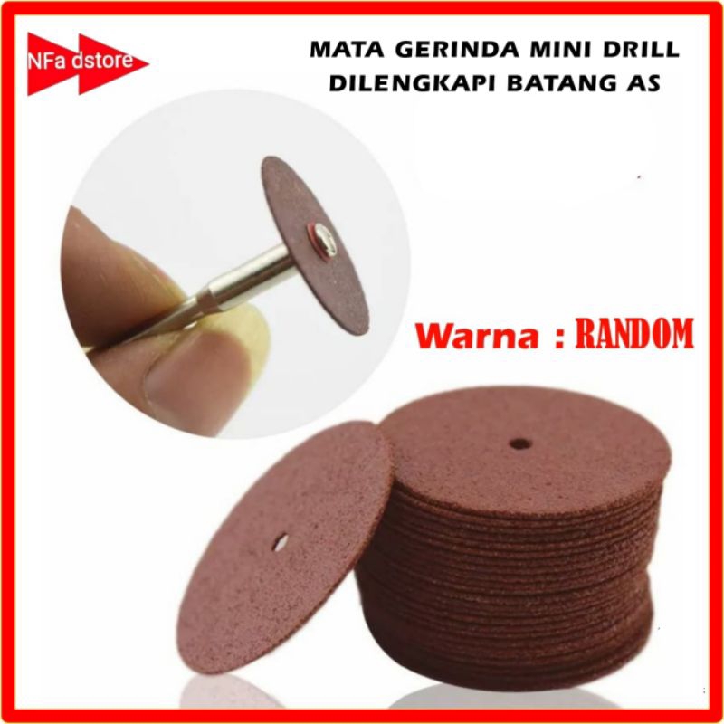 Mata Gerinda Mini Drill  Potong Resin + As Batang Per Pcs